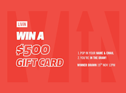 Win a $500 Livin Gift Voucher
