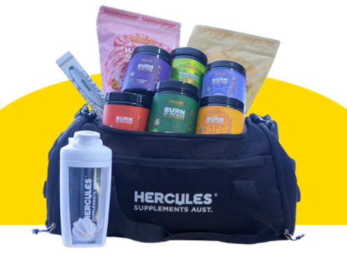 Win a Loaded Gym Bag - Hercules Supplements Aust