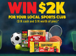 Win $2K for your Local Sports Club - FourNTwenty