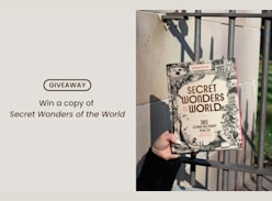 Win 1 of 6 copies of Lonely Planet Secret Wonders of the World - Dymocks Books