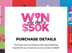 Win your Share of $50K