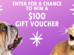 Win a $100 Lucky Pet Gift Voucher