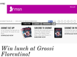 Win lunch at Grossi Florentino!