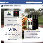Win lunch for 4 at Jolleys & a 6 pack of Penny's Hill Wine valued at over $300! - Jolleys Boathouse Restaurant