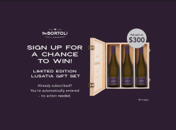 Win 1 of 4 Lusatia GIFT SET - De Bortoli