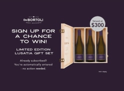 Win 1 of 4 Lusatia GIFT Sets - De Bortoli Wines