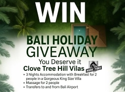 Win a Luxury BALI Getaway