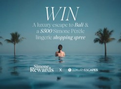 Win a Luxury Escape to Bali and a Simone Perele Shopping Spree - Simone P&eacute;r&egrave;le