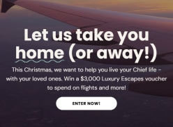 Win a $3K Luxury Escapes Voucher
