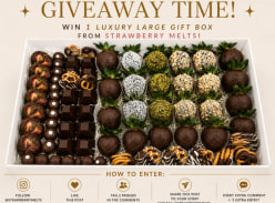 Win 1 of 2 Luxury Prizes from Strawberry Melts - Strawberry Melts