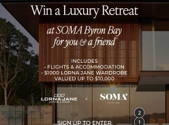Win a Luxury Retreat at SOMA Byron Bay for You & a Friend