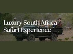 Win a Luxury South Africa Safari Experience - Eclipse Travel