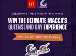 Win an Ultimate Macca's Queensland Day Experience - Queensland Firebirds