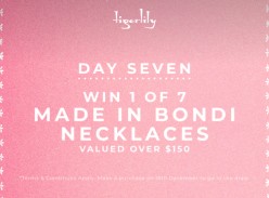 Win 1 of 7 Made in Bondi Necklaces - Tigerlily