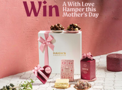 Win 1 of 3 &ldquo;Made with Love&rdquo; Hampers - Haigh's Chocolates