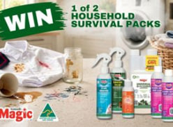 Win 1 of 2 Magic Stain Remover Packs - Australian Made