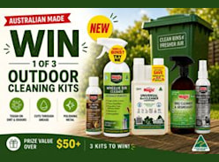 Win 1 of 3 Magic Wheelie Bin Cleaner Launch - Australian Made