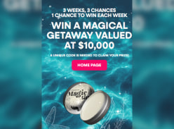 Win 1 of 3 Magical Getaways - No Pong