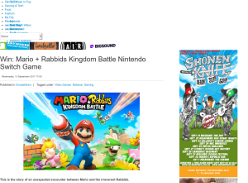 Win: Mario + Rabbids Kingdom Battle Nintendo Switch Game