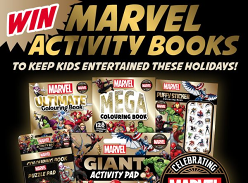 Win Marvel Colouring Books