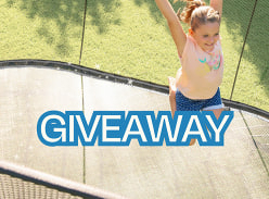 Win a Medium Oval Trampoline and Flexrstep