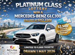Win a Mercedes-Benz Mercedes-Benz GLC300 SUV