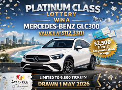 Win a Mercedes-Benz Mercedes-Benz GLC300 SUV