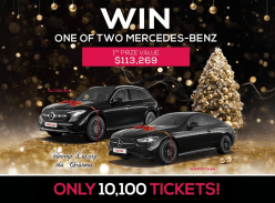 Win 1 of 2 Mercedes-Benz Prizes
