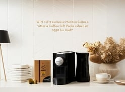 Win 1 of 3 Meriton Suites X Vittoria Coffee Gift Packs