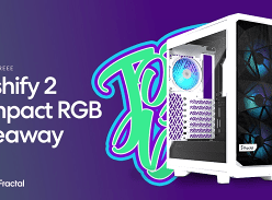 Win Meshify 2 Compact RGB White Clear TG ATX Case