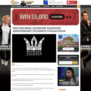 Win Michael Jackson's Diamond Anniversary Ultimate Collection
