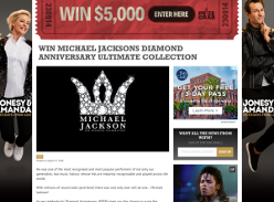 Win Michael Jackson's Diamond Anniversary Ultimate Collection