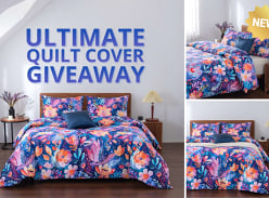 Win a Midnight Bloom Quilt Cover Set