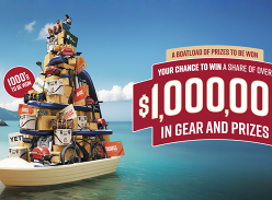 Win a Share of $1 Million in Gear & Prizes