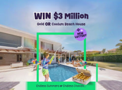 Win $3 Million Gold or Coolum Beach House