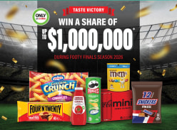Win a Share of up to $1 Million - Patties Australia