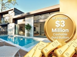 Win $3 Million Prize Home or Gold