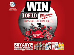 Win 1 of 10 Milwaukee 18V 5 Piece Kits - Bega Group