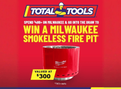 Win 1 of 131 Milwaukee Smokeless Fire Pits - Total Tools