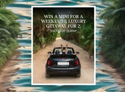 Win a Mini for a Weekend & Luxury Getaway for 2