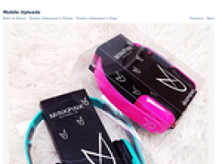 Win Mink Pink Headphones