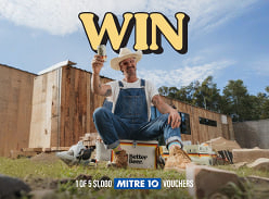 Win 1 of 10 $1K Mitre 10 Vouchers & 2 Slabs of Better Beer