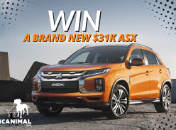 Win a Mitsubishi ASX or $30K Cash