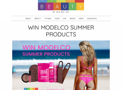 Win 'ModelCo' summer products!