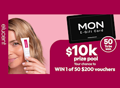 Win 1 of 50 $200 Mon Purse Vouchers