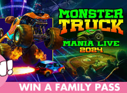Win Monster Truck Mania Family Passes