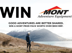 Win a $900 Mont Adventure Equipment Pack
