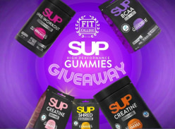 Win a Months Supply of Sup High Performance Gummie Range