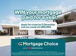 Win your Mortgage Paid for a Year