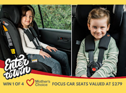 Win 1 of 4 Mother's Choice Focus Car Seat